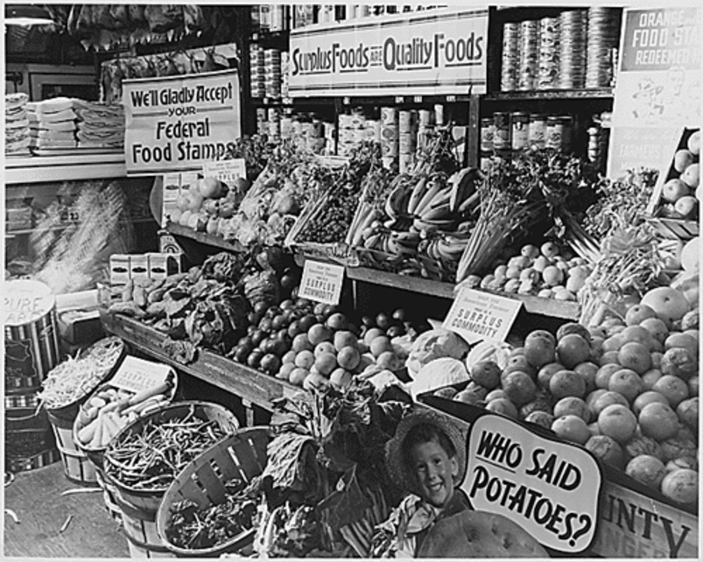 <p>A New Deal program designed to raise agricultural prices by paying farmers not to farm. It was based on the assumption that higher prices would increase farmers' purchasing power and thereby help alleviate the Great Depression.</p>