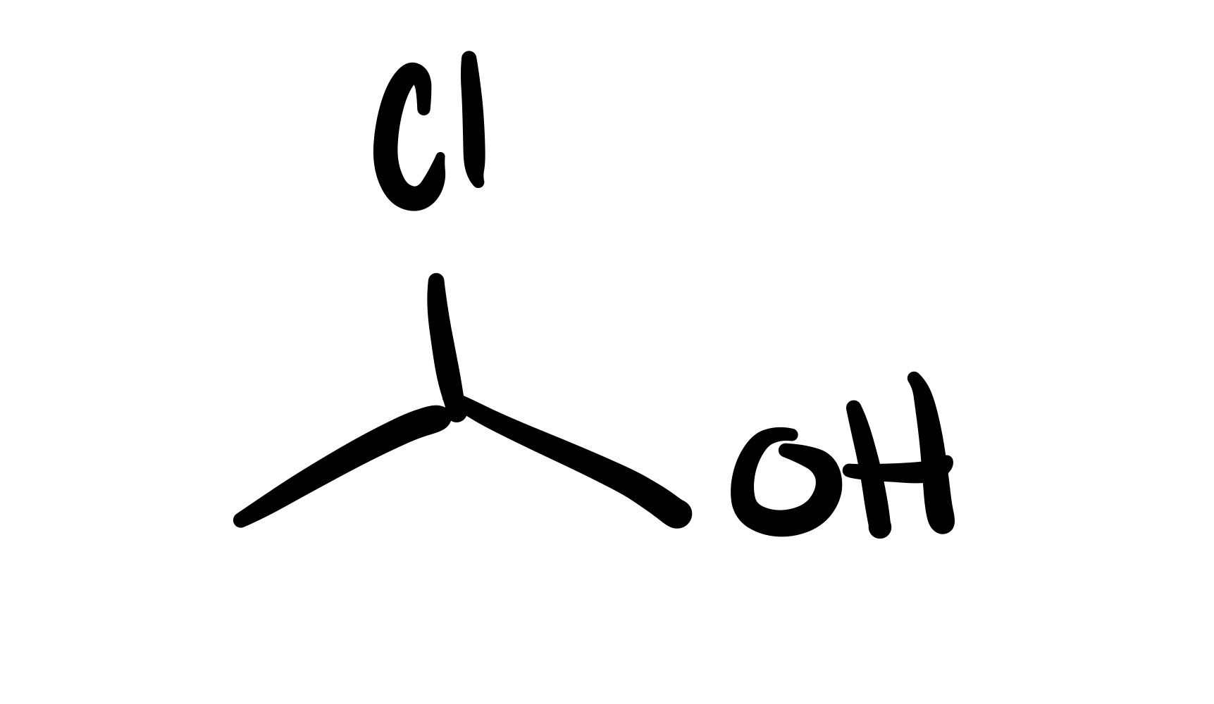 <p>The epioxide breaks, and an OH and Cl attaches to the carbon chain</p>