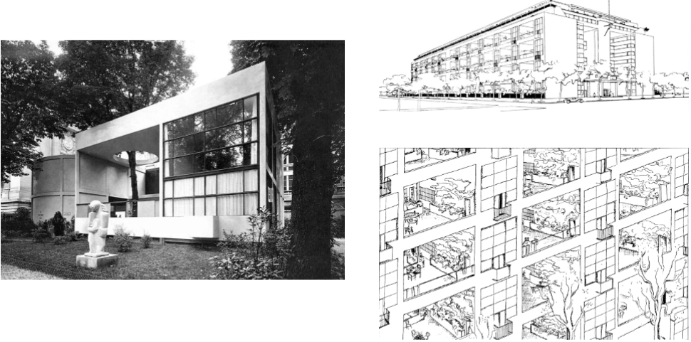 <p>Esprit Nouveau Pavilion, Le Corbusier (Paris, France, 1925)</p>