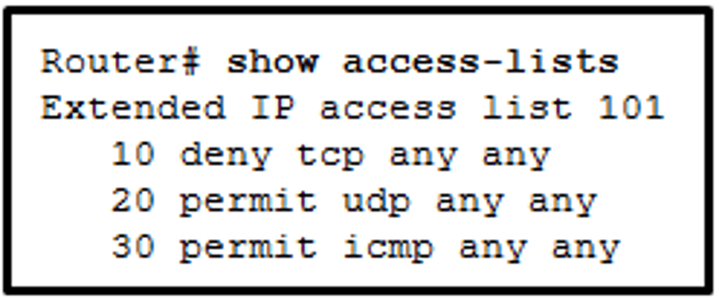 <p>* Ping packets will be permitted.</p><p>* SSH packets will be permitted.</p>