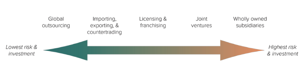 <p>a foreign subsidiary that is totally owned and controlled by an organization. The foreign subsidiary may be an existing company that is purchased outright.</p>