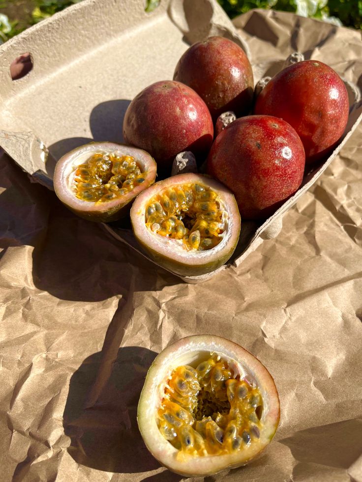 <p>Passion fruit </p>
