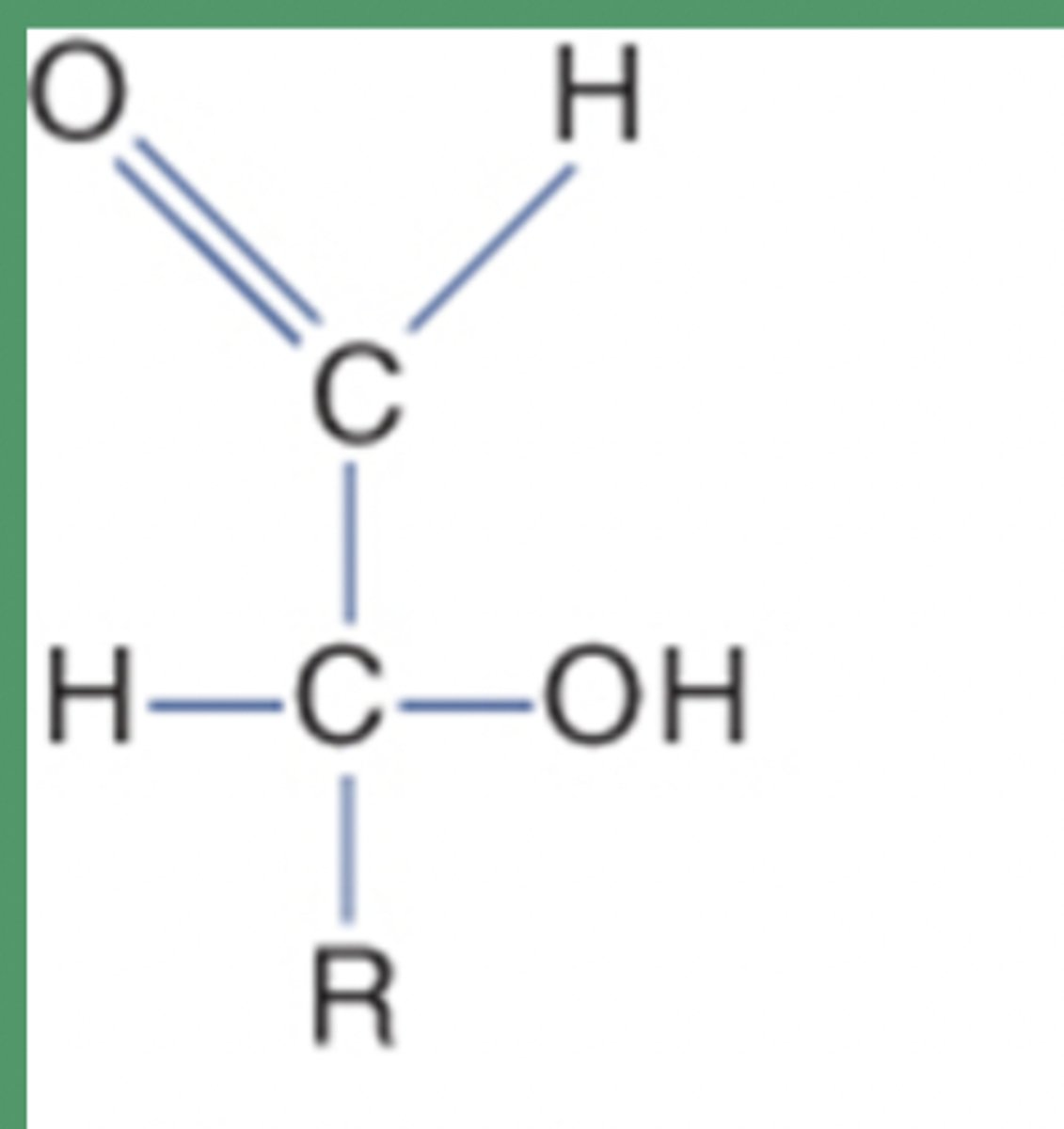 <p>Terminal carboyl group called aldehyde</p>