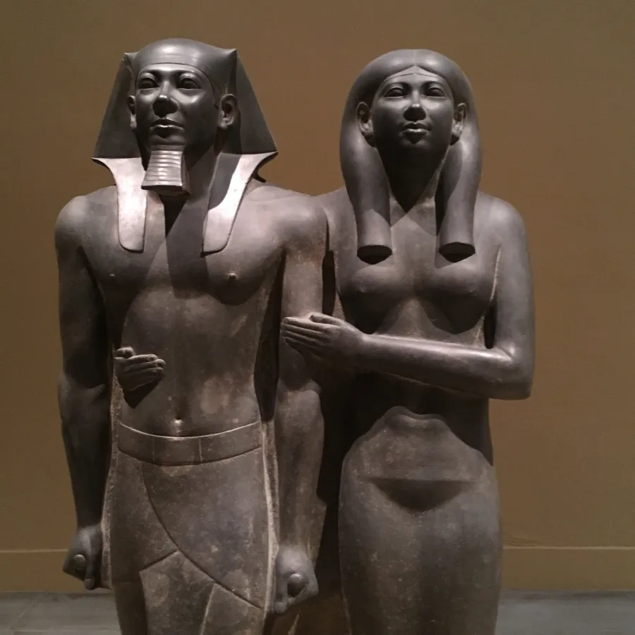 <p><span>King Menkaure and Queen</span></p>