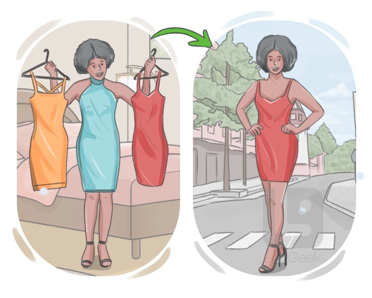 <p>tomar una decisión</p>