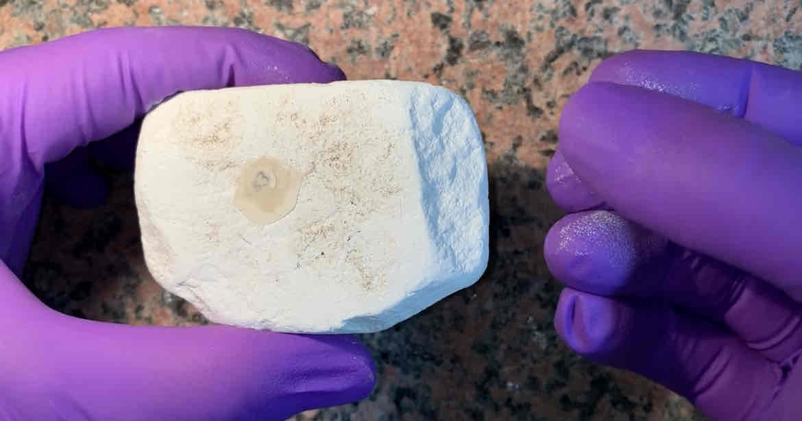 <p>rock and add heat and pressure</p><p>hint: grainy has heft and powdery crystals are reaaaaallly tiny reacts to acid </p>