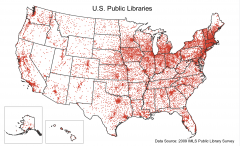 <p>Dot map</p>