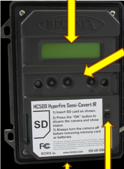 <p>What camera is this and what do the arrows show?</p>