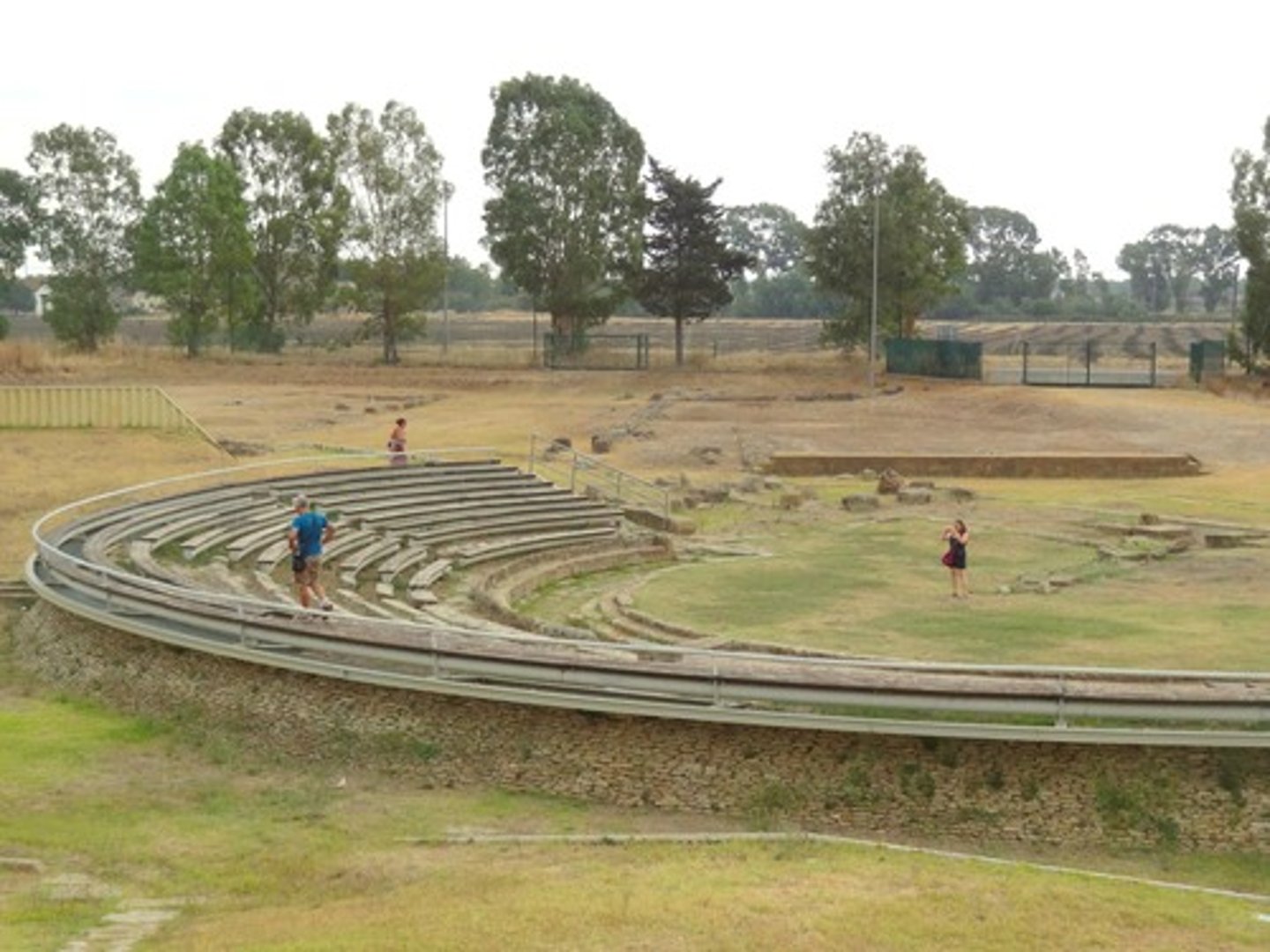 <p>Who: Metapontum was founded by colonists from Sybaris and/or Troezen1.</p><p>What: Metapontum was an important city of Magna Graecia, situated on the gulf of Tarentum1. The Ekklesiasterion in Metapontum was a circular structure on flat terrain with elevated steps2. A walkway intersected through the center, where a podium was placed2.</p><p>Where: Metapontum is located in modern-day Metaponto, in the comune of Bernalda, in the Province of Matera, Basilicata region, Italy1.</p><p>When: Metapontum was founded between 700 and 690 BCE1. The Ekklesiasterion could accommodate 7,500 to 8,000 people in the beginning of the fifth century BC, after it was expanded2.</p><p>Why it's interesting and important: Metapontum is significant because it provides valuable insights into the history, culture, and architecture of ancient Greece. The city got its name from the wild celery that grew on the spot1. The archaeological site contains many great temples1. At its peak before 409 BC, the city may have had 30,000 inhabitants, excluding slaves1. The Ekklesiasterion is significant because it was a meeting place of the popular assembly (ekklesia) in a democratic Greek city-state (polis)2.</p>