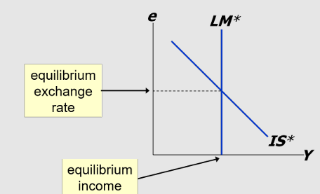<p><span style="color: inherit;"><span>Equilibrium in the Mundell-Fleming model</span></span></p>
