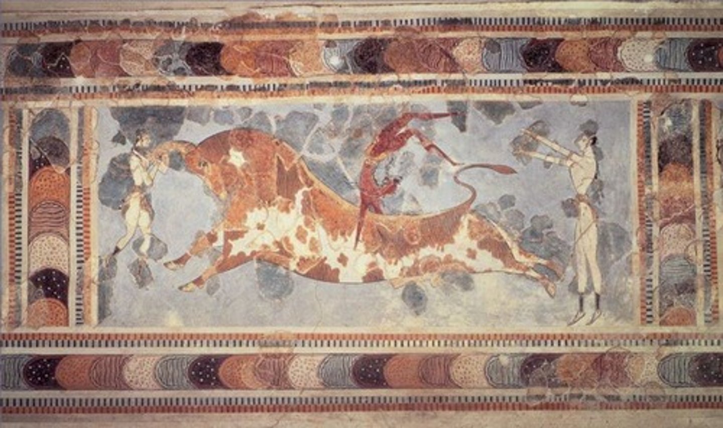 <p>Mythical maze associated with King Minos and the Minotaur.</p>