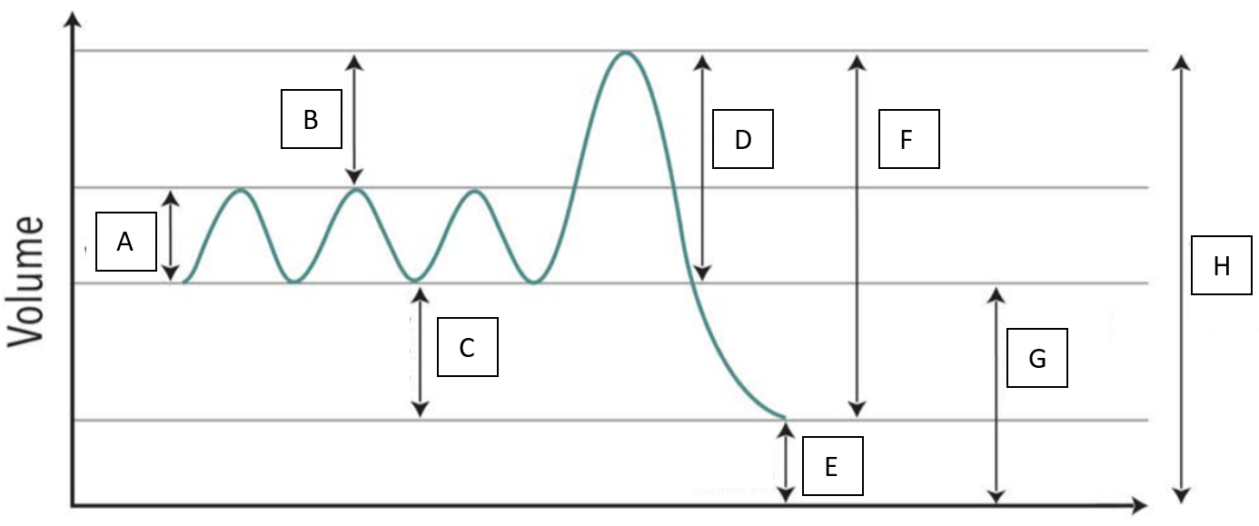 <p>Explain all of the components of the breathing intensities graph.</p>