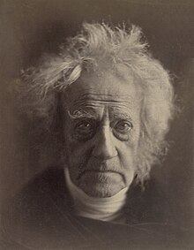 <p><em>Sir John Herschel</em>, 1867,<span style="color: #ffffff"> </span><span style="color: #ffffff">Albumen silver print from glass negative</span></p>