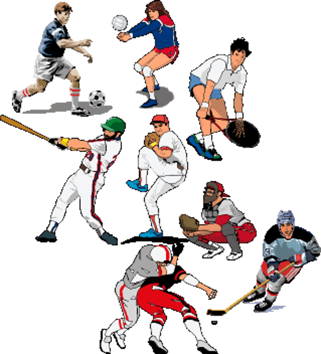 <p>to practice/play sports</p>