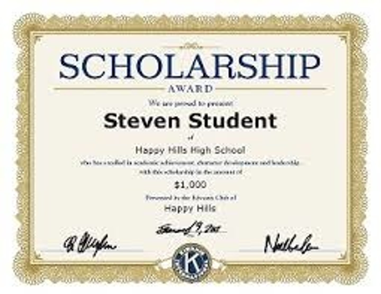 <p>scholarship, grant</p>