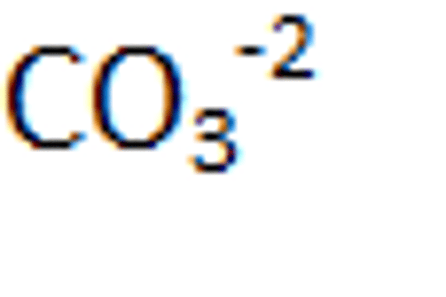 <p>CO3-2</p>