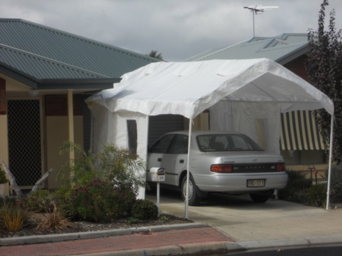 <p>temporary and of low quality, but used because of a lack of alternatives.</p>