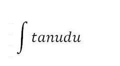 <p>hint: tanu = sinu/cosu</p>