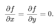 <p>stationary point where it is flat and in/decreases on each side</p>