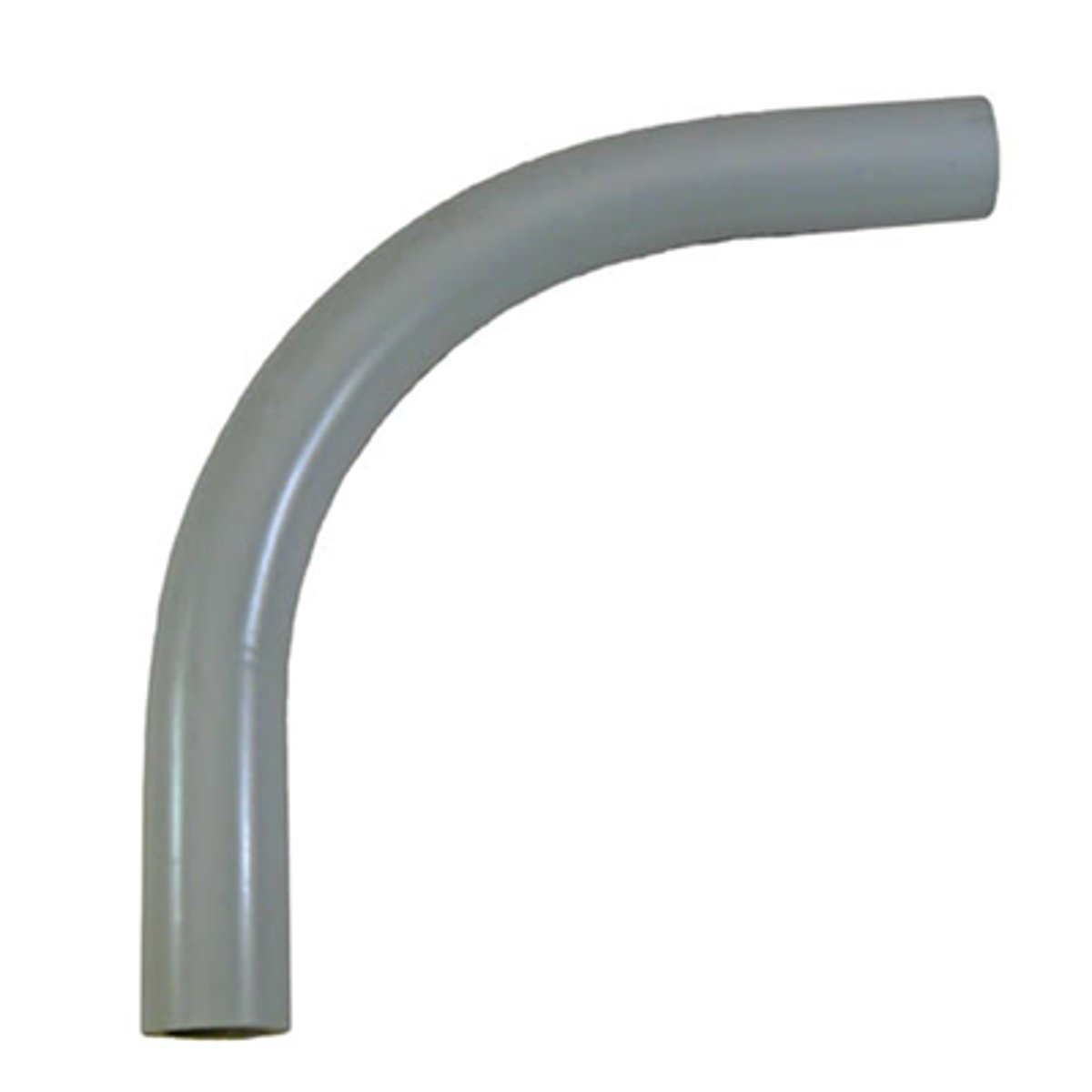 <p>It has a long radius and is connected by gluing couplings on elbow and pipe.</p>