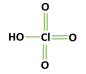 <p>HCIO4 (strong)</p>