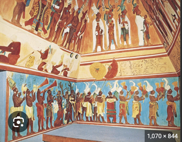 <p>Bonampak Temple of the Murals (Works)</p>