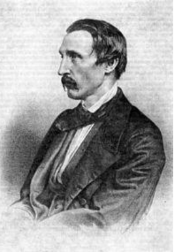 <p><strong>Пантелеймон Олександрович Куліш</strong></p><p>(26 липня (7 серпня) 1819 - 2 (14) лютого 1897)</p><p>Письменник, фольклорист, етнограф, мовознавець, перекладач, критик, редактор, видавець. Автор першої фонетичної абетки для української мови, яка лежить в основі сучасного українського правопису. Член Кирило-Мефодіївського товариства. Іван Франко називав Куліша «перворядною зіркою» в українському письменстві, «одним із корифеїв нашої літератури». Відомий найбільше як автор першого україномовного історичного роману «Чорна рада». Був дуже освічений. Писав українською та російською мовами.</p>