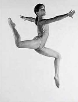 <p><span>The supporting knees is slightly bent; the other leg is up in the air and bent behind the body. The arm on the supporting side is thrust straight back with the palm down. The opposite arm is thrust cleanly forward with the palms down as the dancer turns around</span></p>