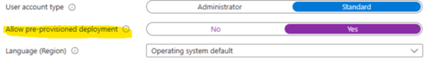 <p>Enables pressing Windows key 5 times to run OOBE without user authentication to enroll device and provision all system-context apps and settings. User-context apps and settings will be delivered when the user signs in.</p>