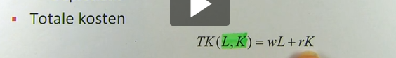 <p>in volgende formule, wat wordt bedoelt met wL+rK?</p>