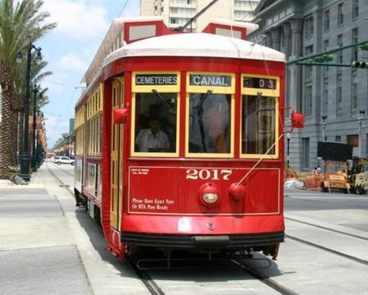 <p>wheeled vehicle that moves along rails using electricity in city streets and is used to carry passengers within the city</p><p>3 multiple choice options</p>