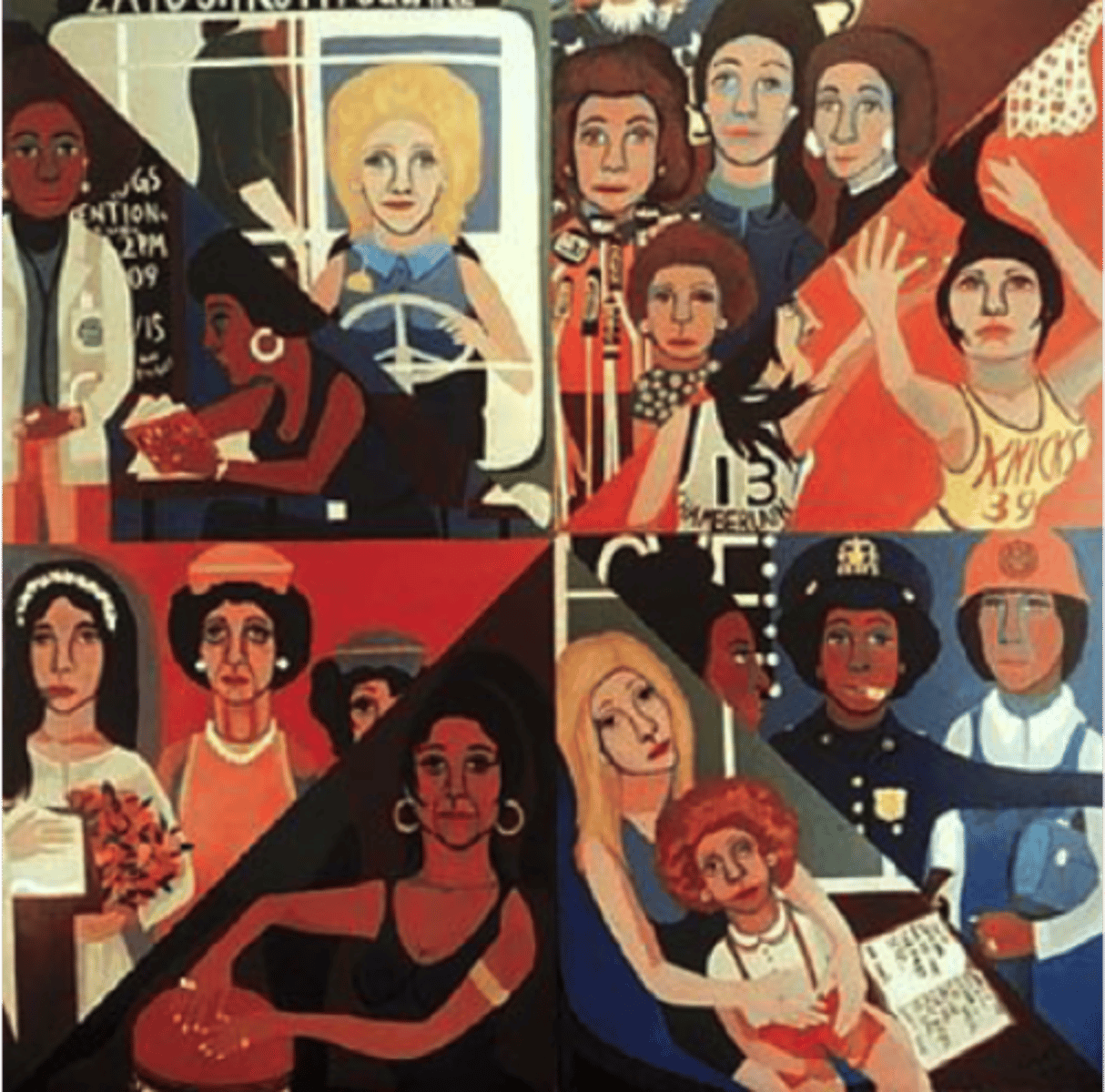 <p>faith ringgold, female inmates in prison, bi-racial children</p>