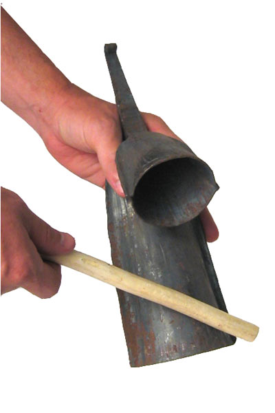 <p>double bell instrumenting played with a stick to produce a clear, ringing sound. served primarily as timekeeper in ewe drumming ensembles</p>