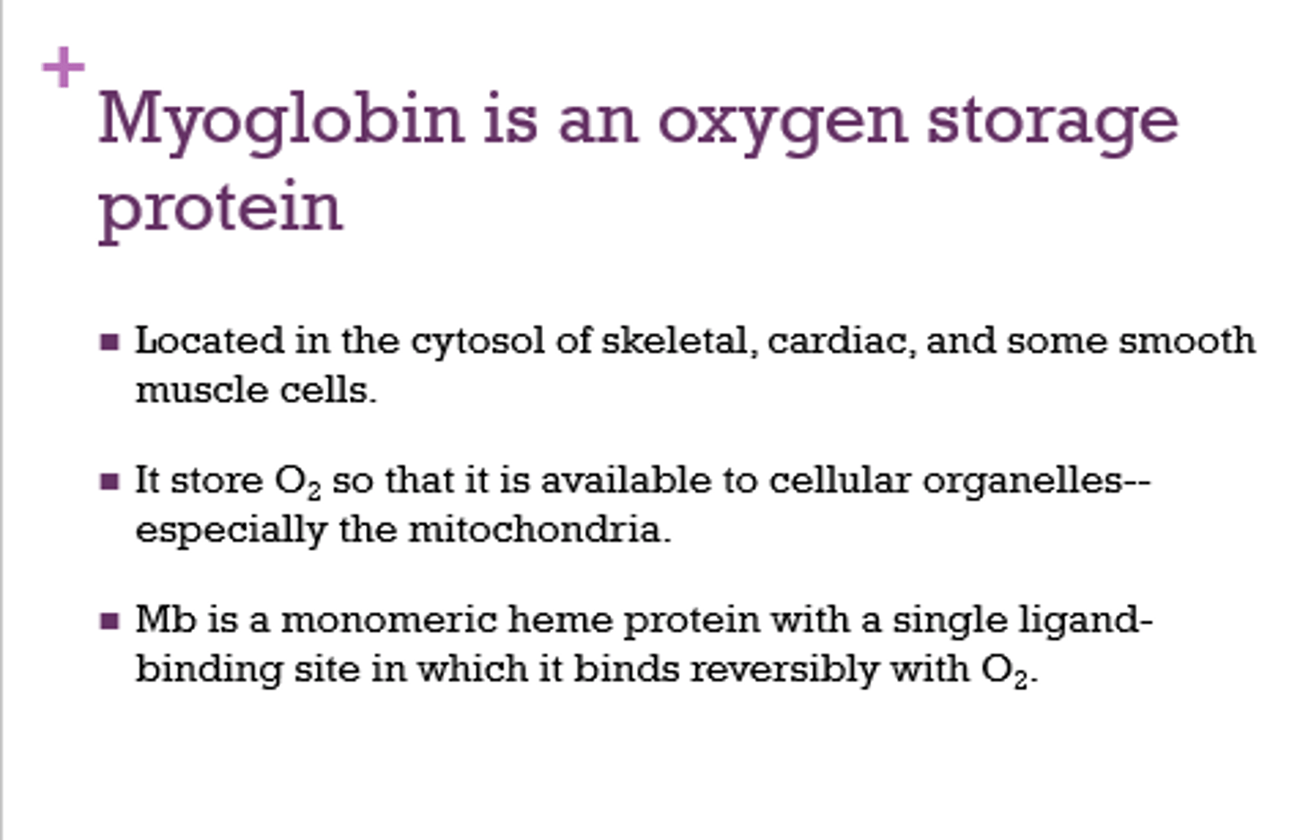 <p>False! it is a monomeric protein.</p>