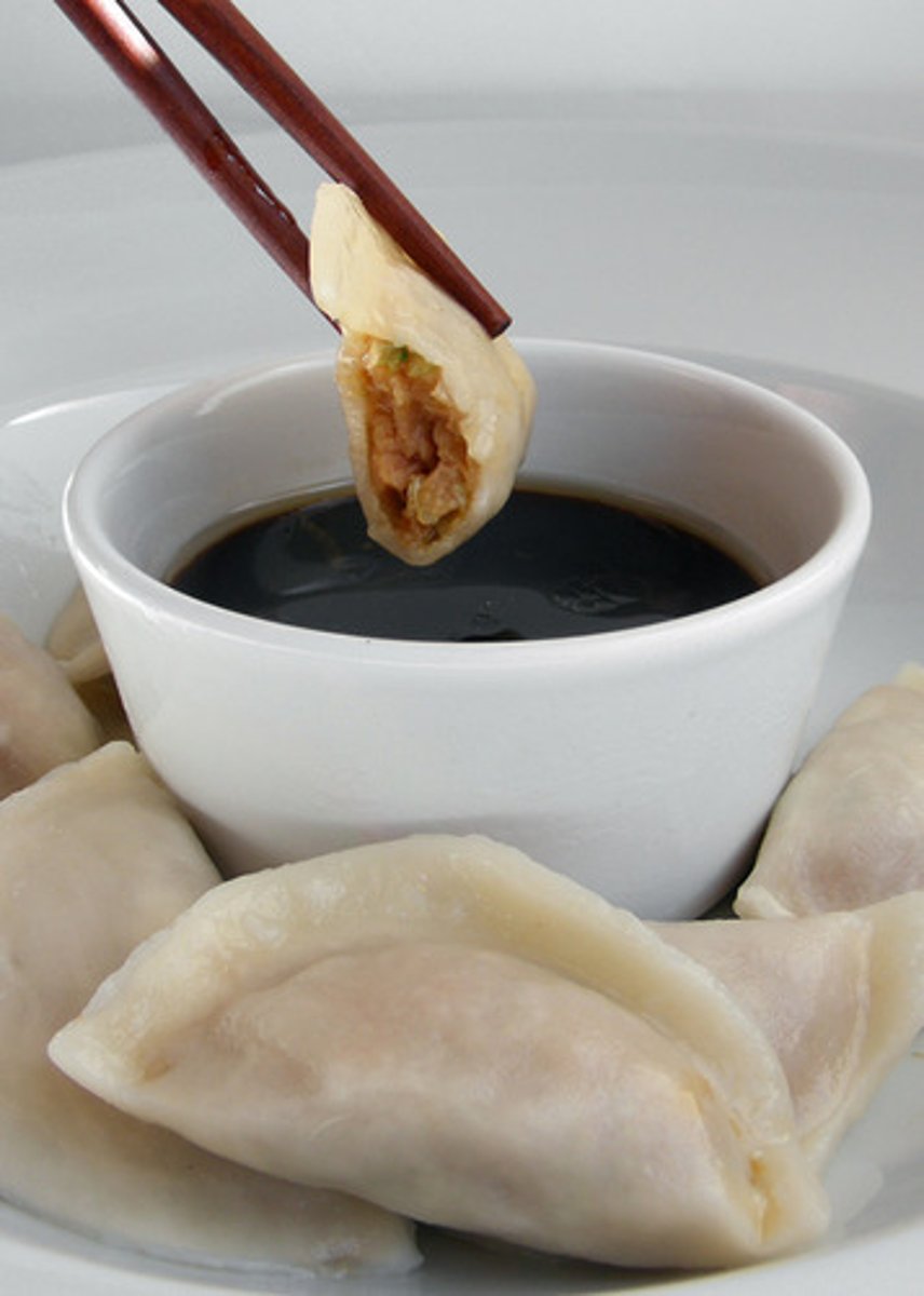 <p>jiǎozi - dumpling</p>