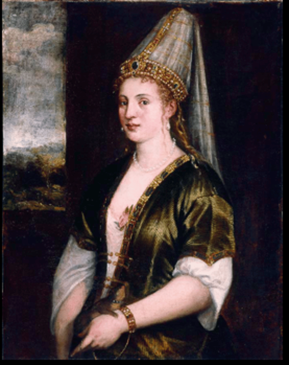 <p>Suleiman's wife who was originally a slave but eventually rose to power and was a major patron of public works.</p>