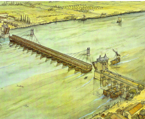 <p><span>Pont bateau à Arles</span></p>