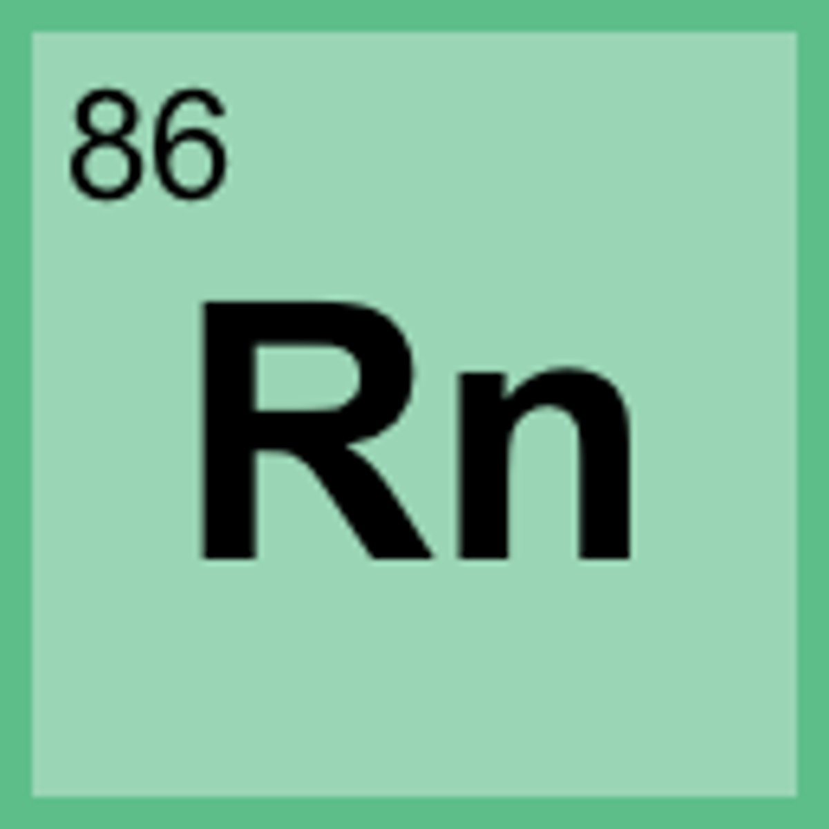 <p>Symbol: Rn<br>Atomic Mass: <br>Atomic Number: 86</p>