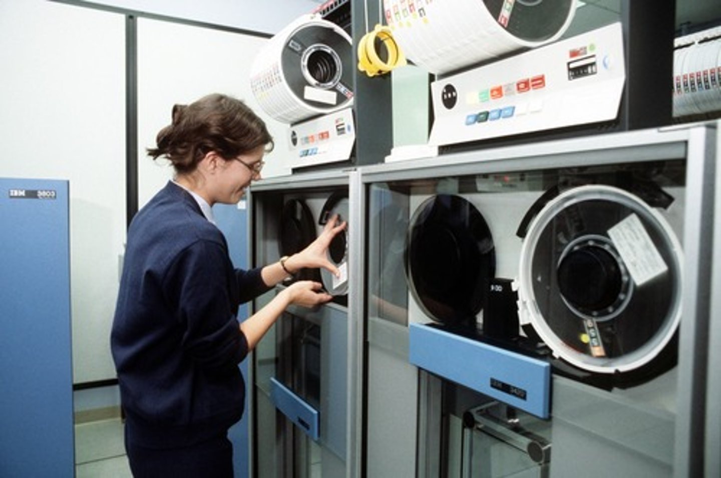 <p>On magnetic tapes secured with tamper-evident labels.</p><p>they were supposed to be qualified before installation in production environments</p>