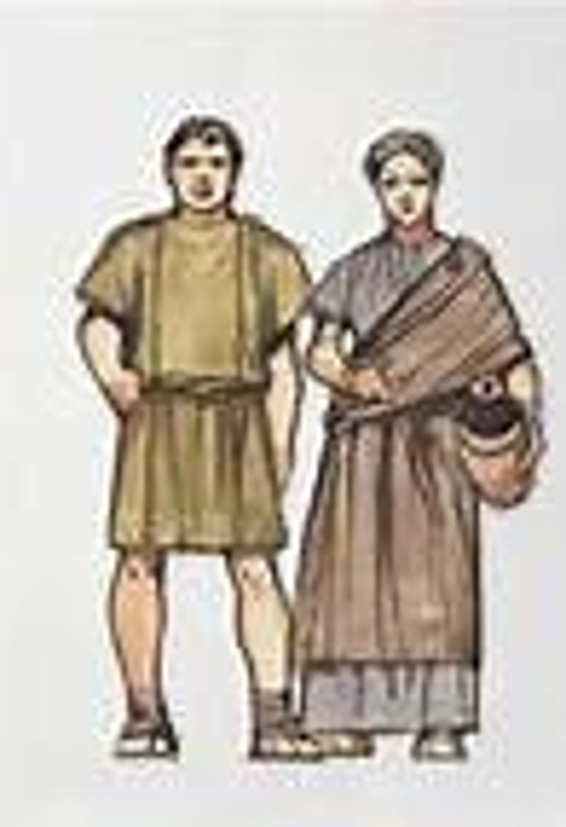 <p>the common, working class people in Rome</p>