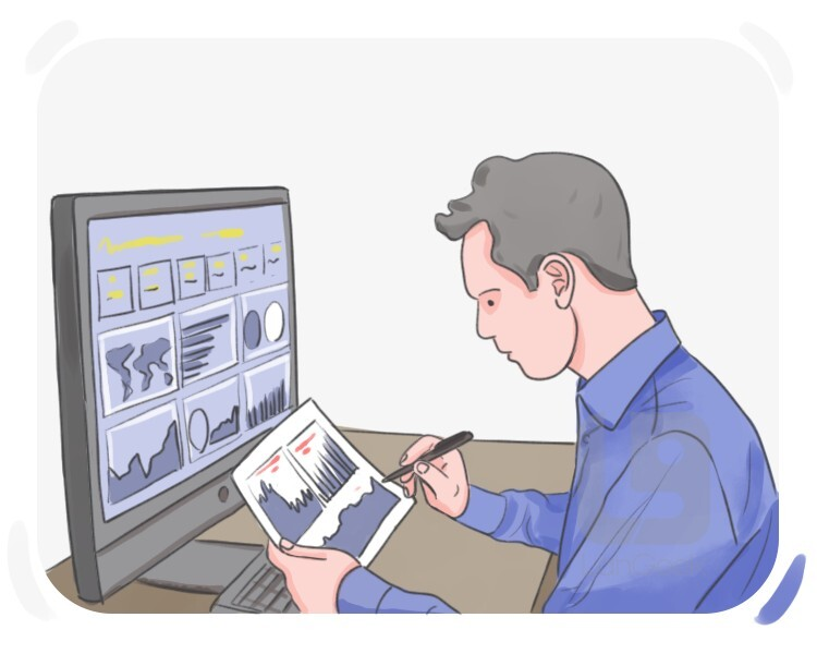 <p>To examine something closely to understand it. </p>