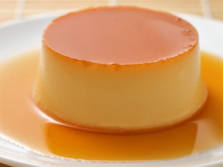 <p>a creamy custard dessert</p>