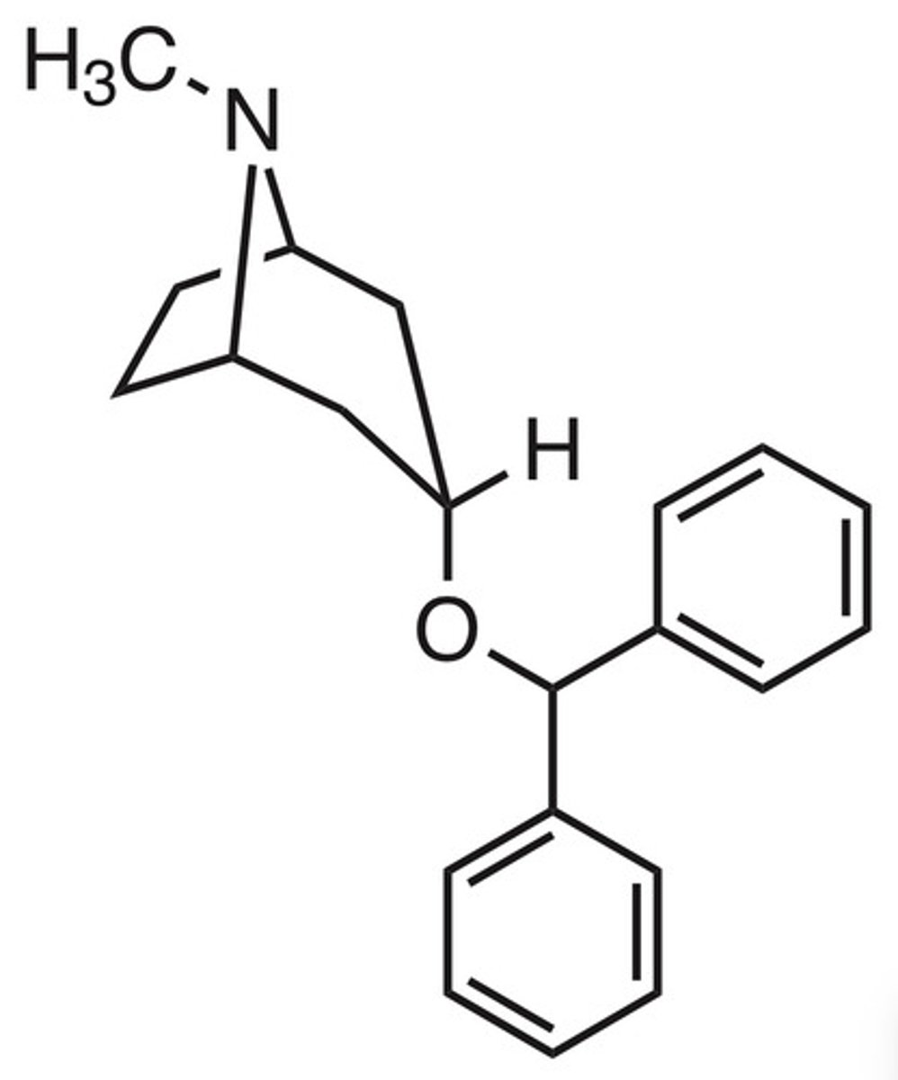 <p>Benztropine</p>