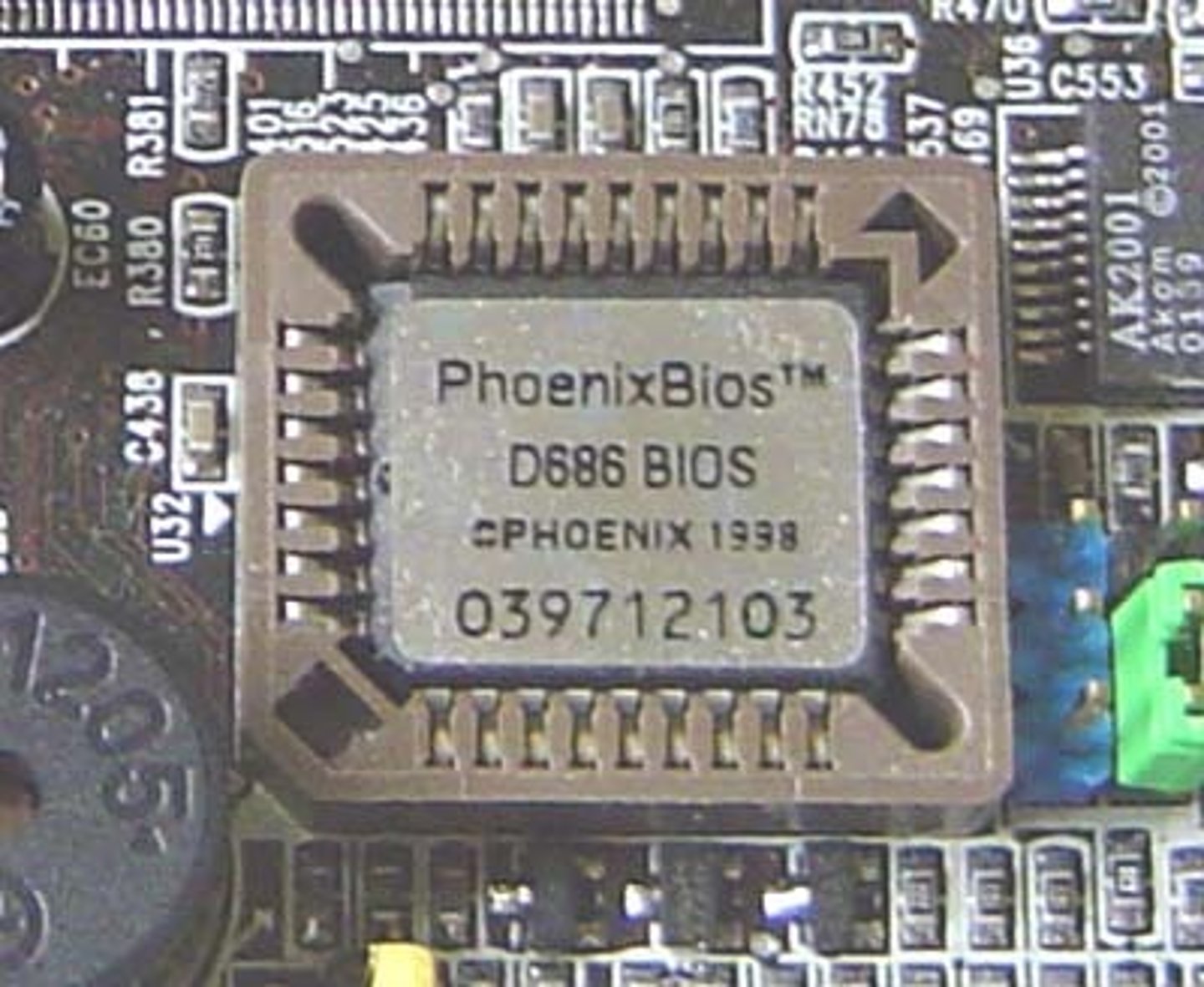 <p>Permanent storage; instructions are burned onto chips by the manufacturer. Start up instructions</p>