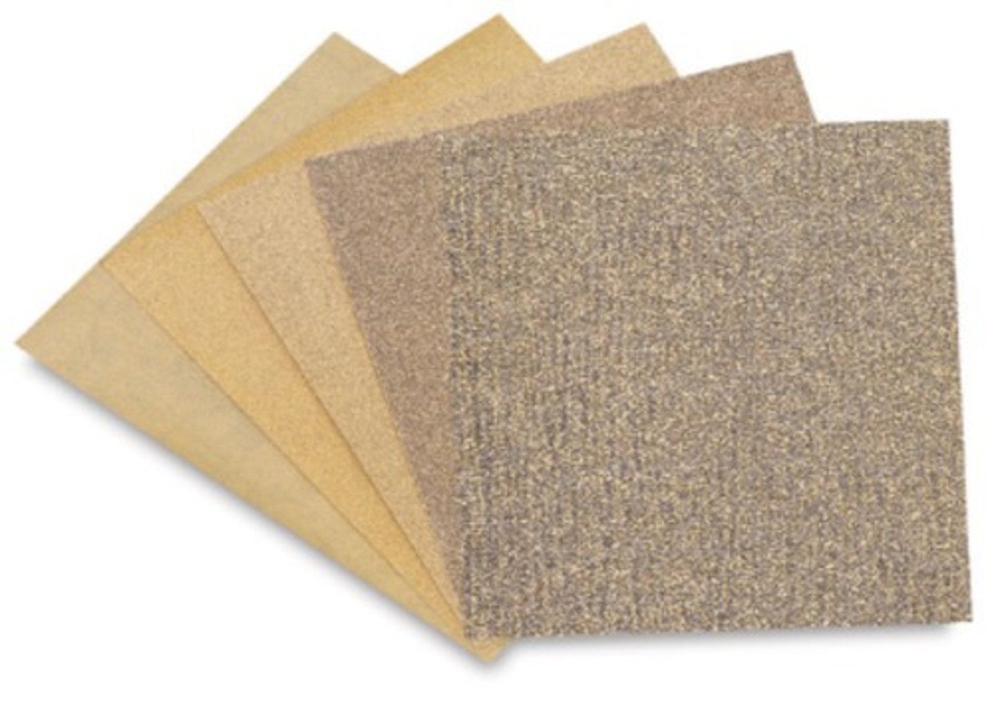 <p>Stiff paper surfaced with sand, used for smoothing edges and faces of wood. Comes in a variety of grit. Low number is rough and high number is smooth. Start with a low number and move to a high number. Should be used with a sanding block</p>