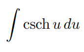 <p>Find the integral.</p>