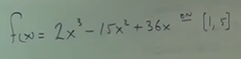 <p>Find absolute max/min.</p>