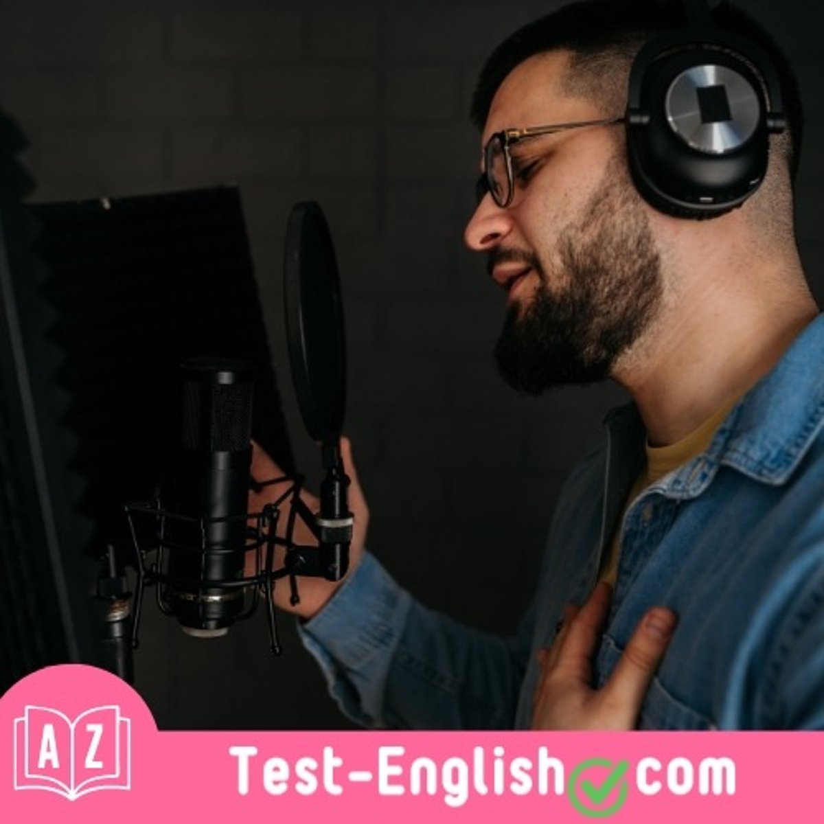 <p>He's _____ music. He likes singing and playing instruments.</p>