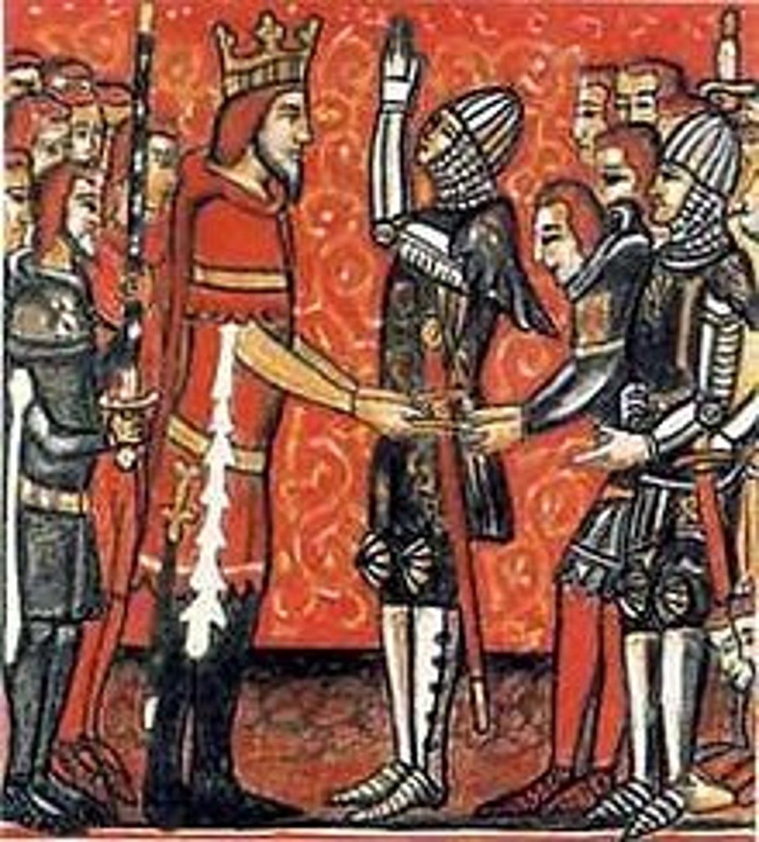 <p>system of promises that governed the relationships between lords and vassals</p>