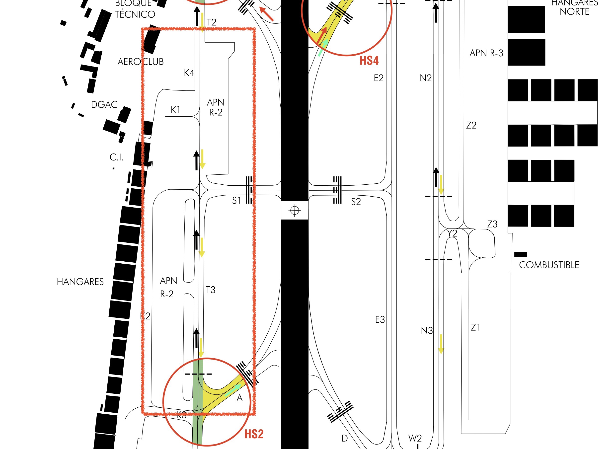 <p>Parkings for most aeroclubs in LELL</p>